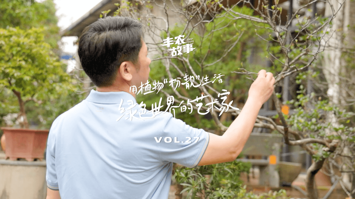 17年，他用一草一木去点亮了一个个家。